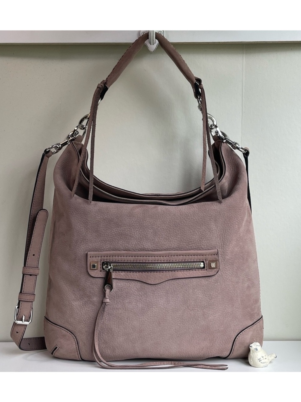 Rebecca Minkoff Slim Regan Genuine Leather Hobo Bag